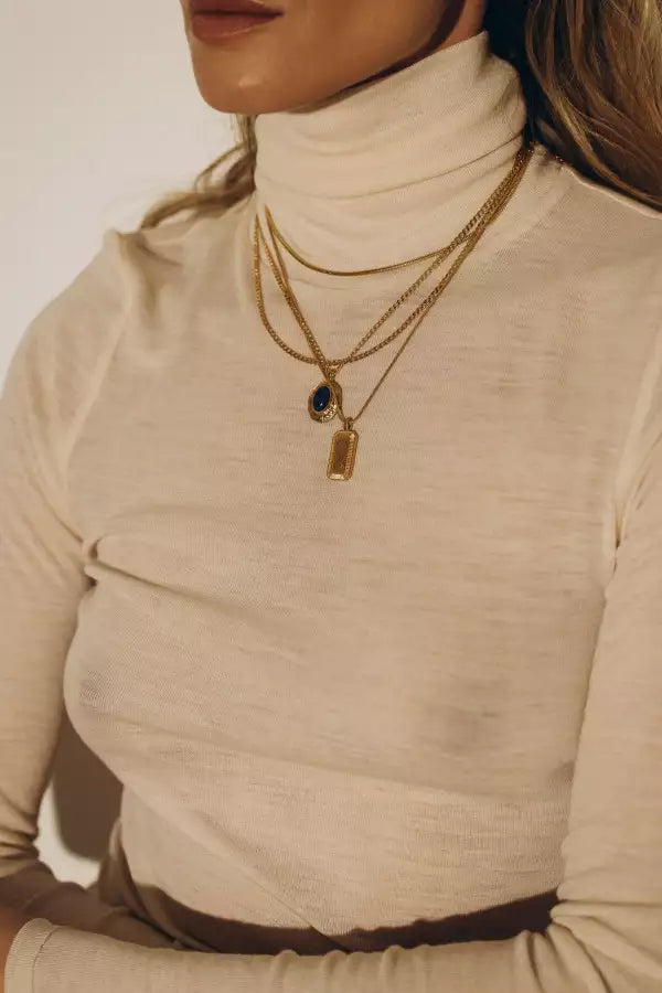 OPLOTKA TRUTH GOLD Necklace