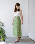 Gust Linen - Linen Wrap Skirt