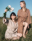 Gust Linen - Linen Kimono Dress Maxi