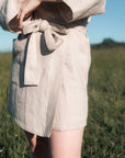 Gust Linen - Linen Kimono Dress Mini