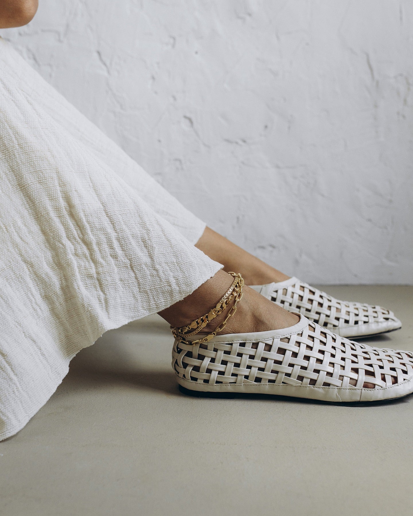 OPLOTKA ANKIER GOLD Anklet