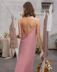 Gust Linen - Linen Open Back Dress