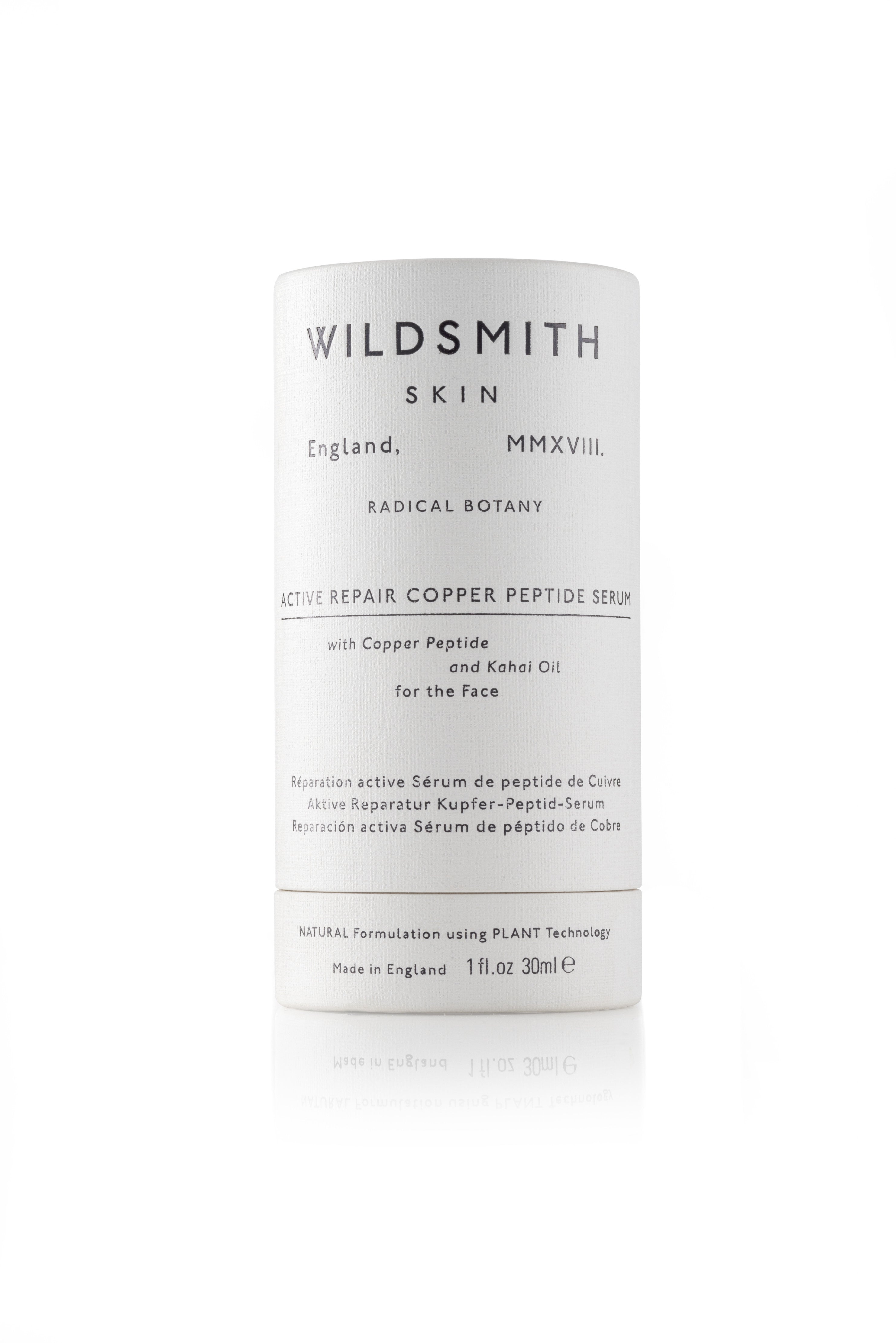 Wildsmith Skin – ACTIVE REPAIR COPPER PEPTIDE SERUM 30ml / The Pellam Edit