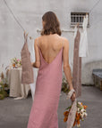 Gust Linen - Linen Open Back Dress