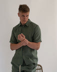 Gust Linen - Men's Linen Shorts