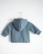 Minimal Animal - Baby blue sweatshirt jacket