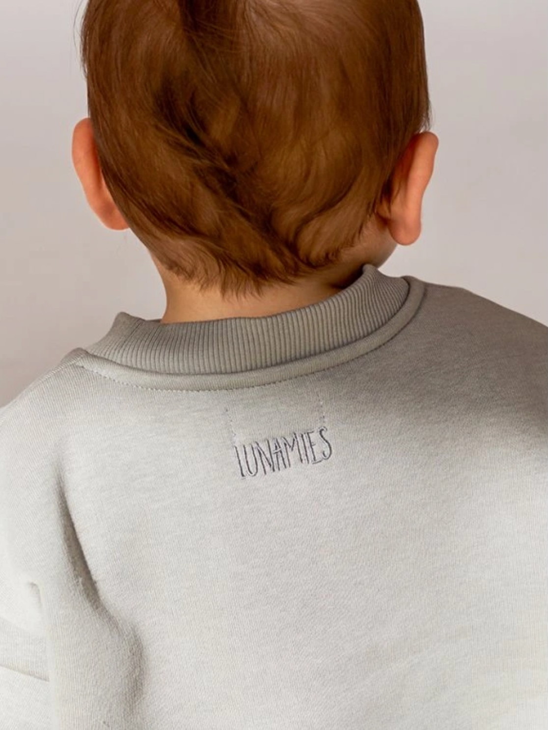 Lunamies - Dětská mikina ROCKET KIDDO / Mocha Dream