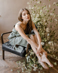Gust Linen - Linen Dress With V-Neckline