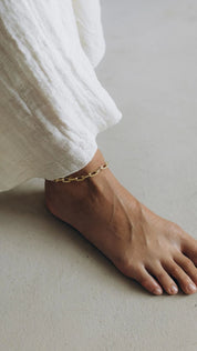 OPLOTKA ANKIER GOLD Anklet