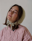 Marusique Stories - Brushed Alpaca Bonnet
