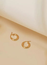OPLOTKA HOOPS GOLD Earrings