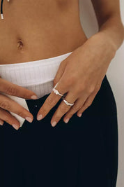 OPLOTKA SPOT SILVER Ring