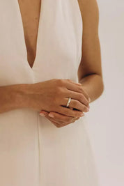 OPLOTKA SPOT SILVER Ring