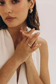 OPLOTKA SPOT SILVER Ring