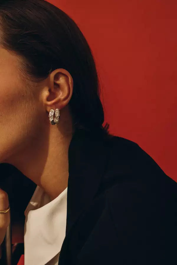 OPLOTKA LUST SILVER Earrings