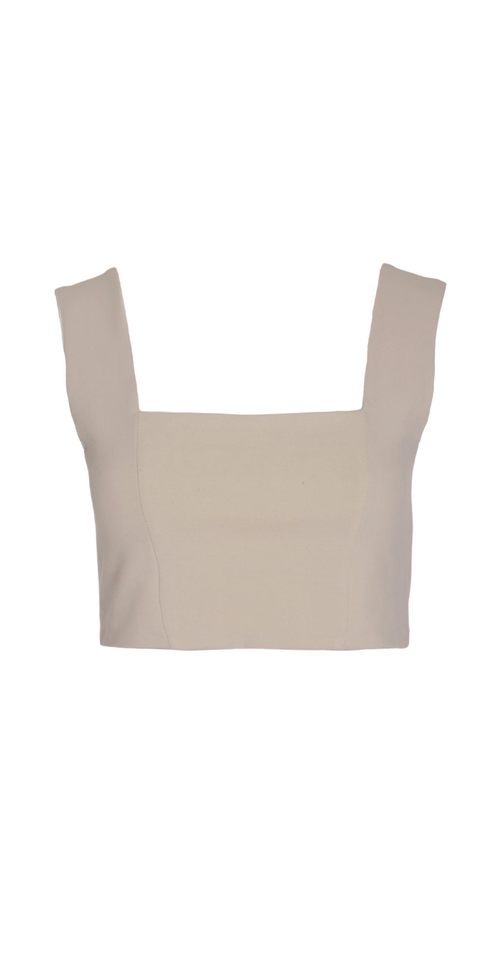 ARIETTE CROP TOP ZOE BÉŽOVÁ
