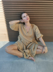 SHATTY - Maya midi dress