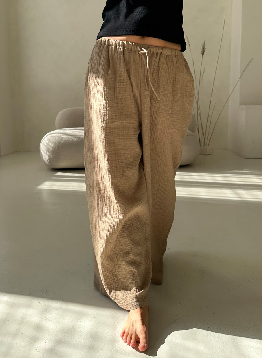 SHATTY - Muslin Pants - Long Culottes