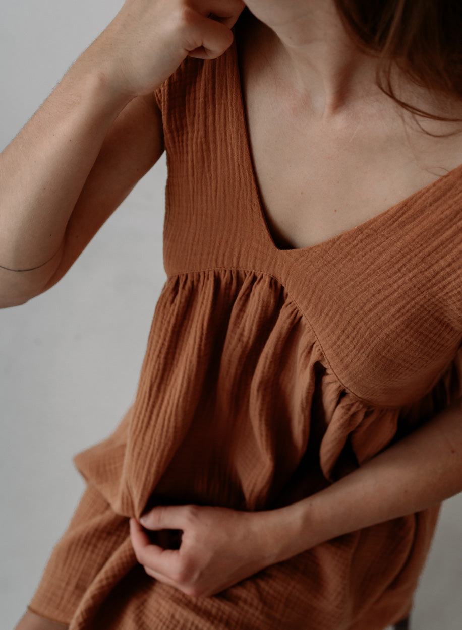 SHATTY - Muslin Dress - Mira Dress