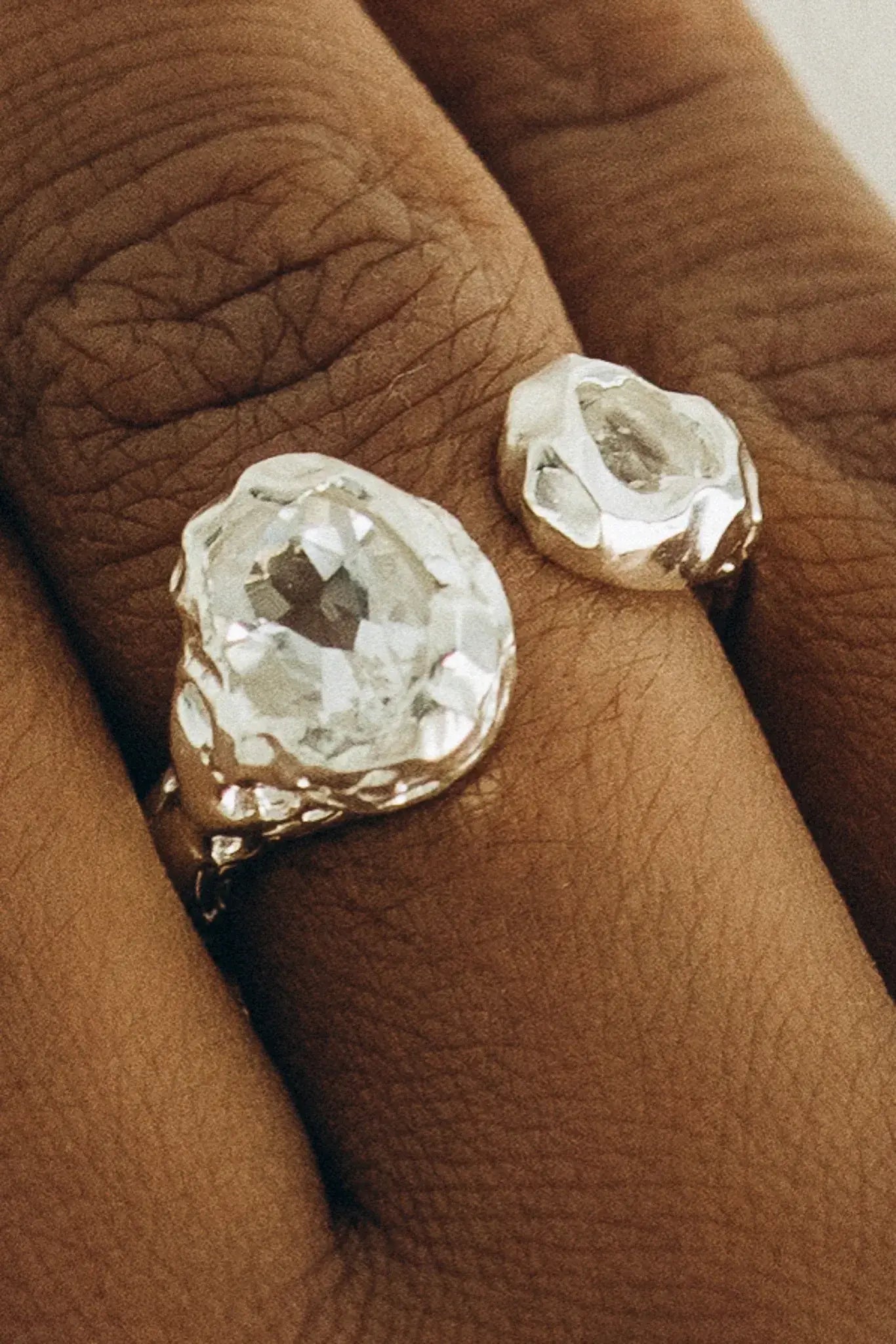 OPLOTKA LIBERTY SILVER ring