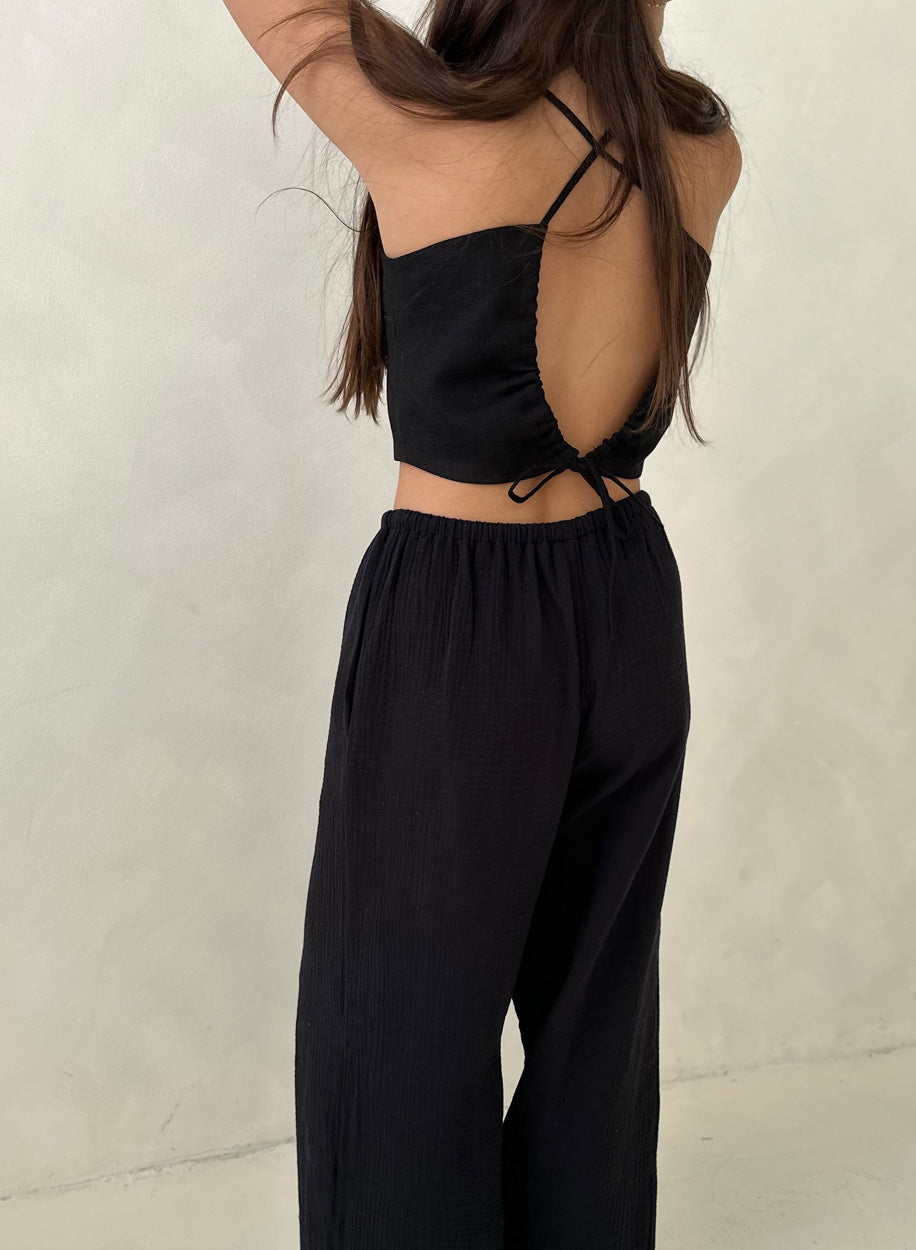 SHATTY - Muslin Pants - Long Culottes