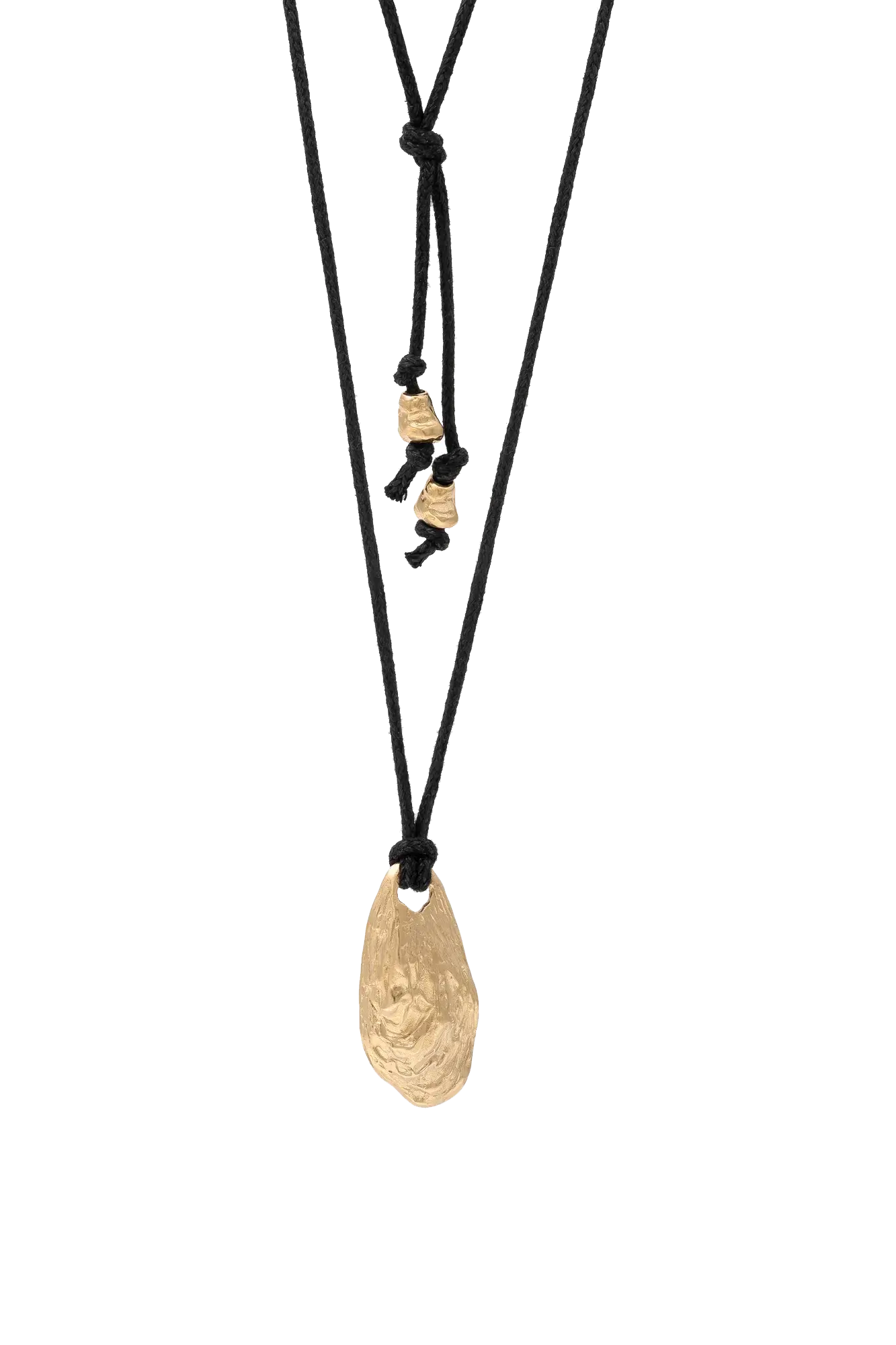 OPLOTKA CLAM CORD GOLD Necklace