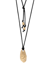 OPLOTKA CLAM CORD GOLD Necklace
