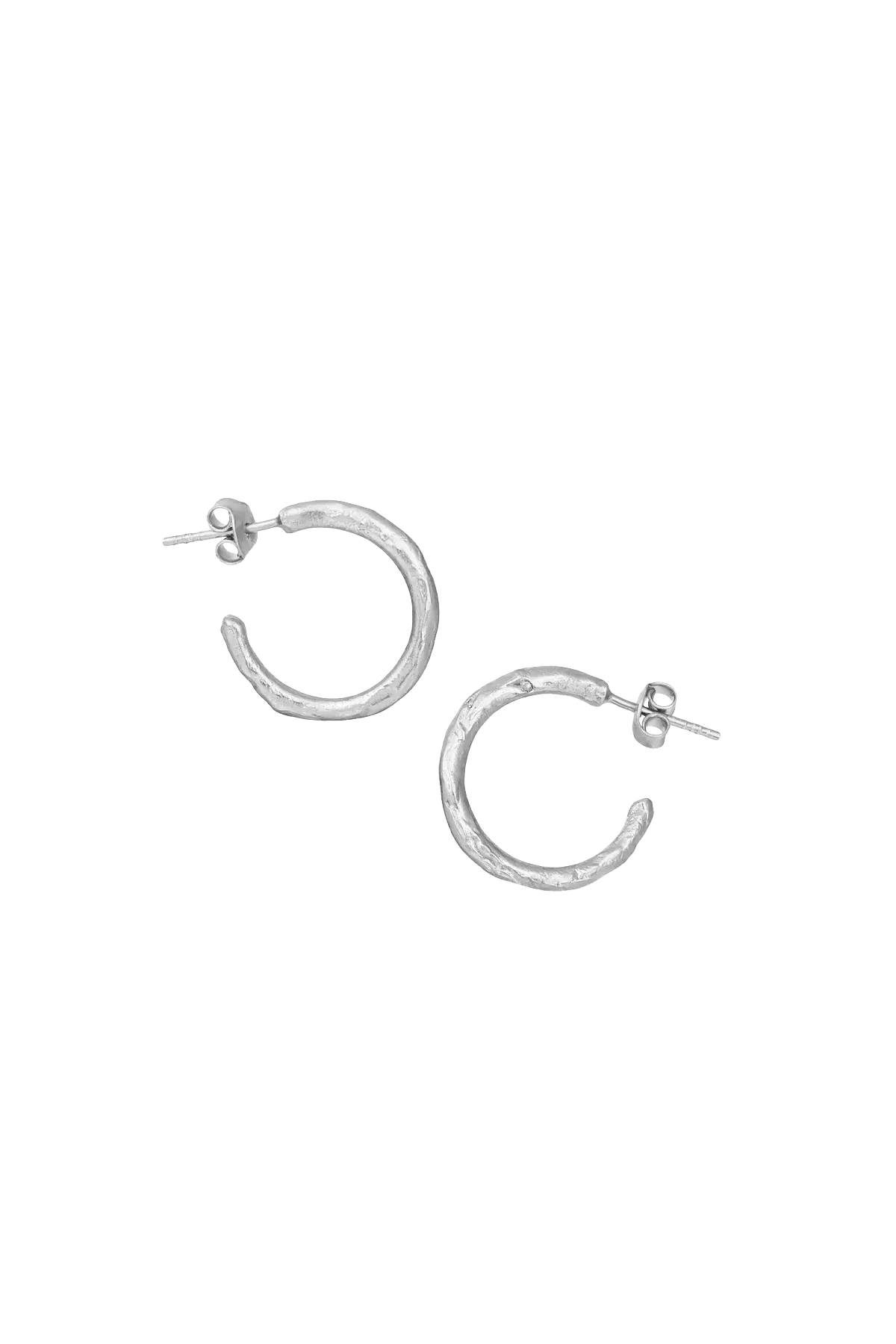 OPLOTKA MELT SILVER Earrings