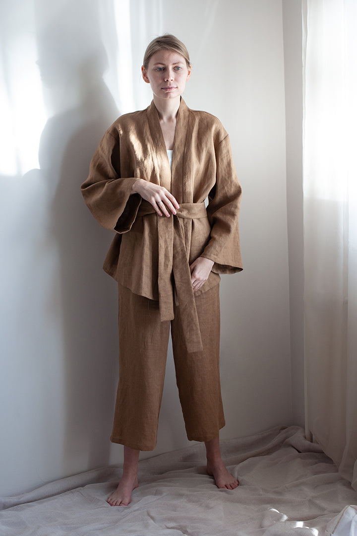 Gust Linen - Linen Kimono
