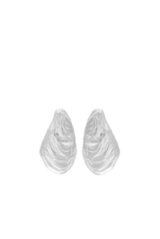 OPLOTKA MIDI CLAM SILVER Earrings