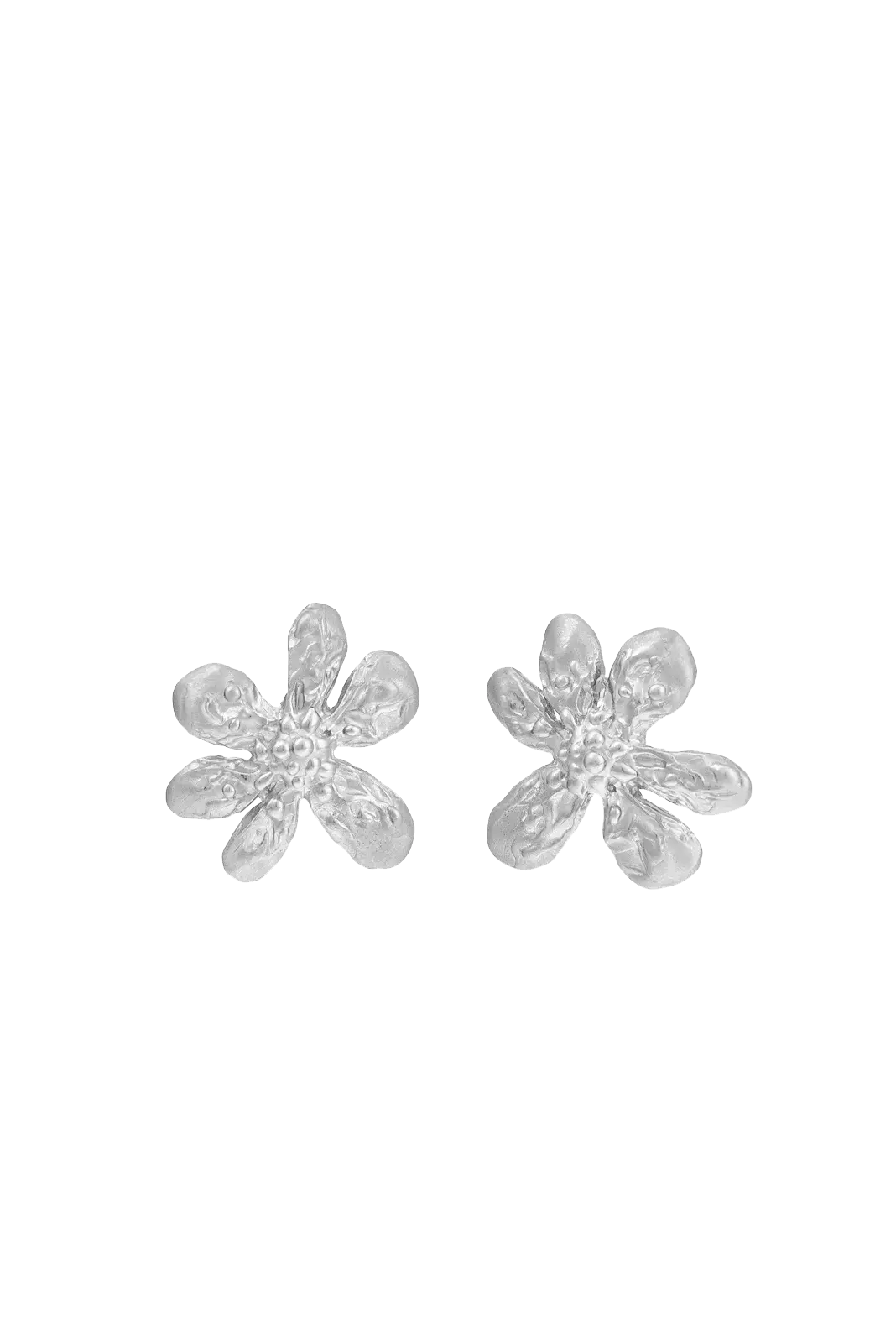 OPLOTKA BLOOM SILVER Earrings