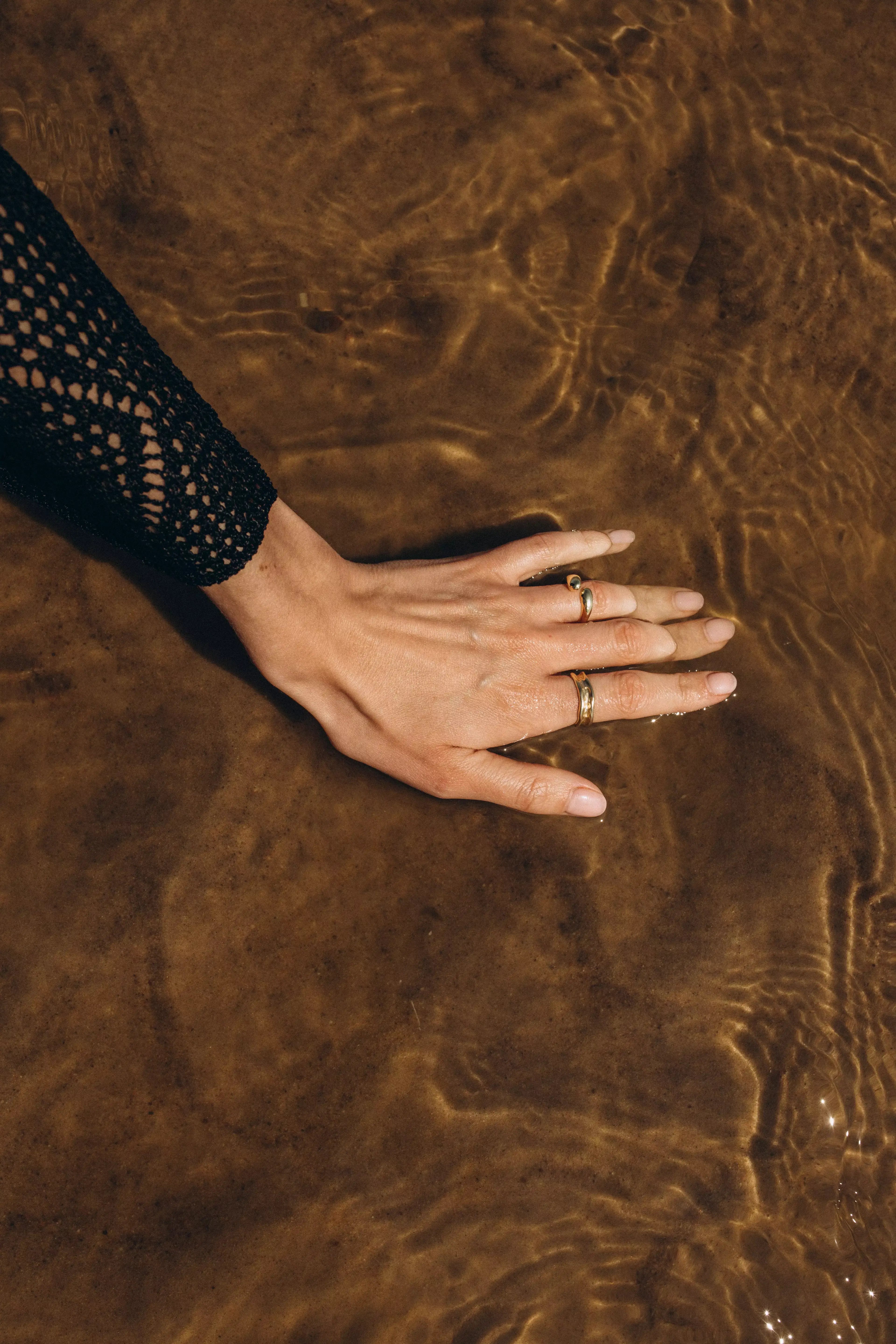 OPLOTKA SLUCH GOLD ring