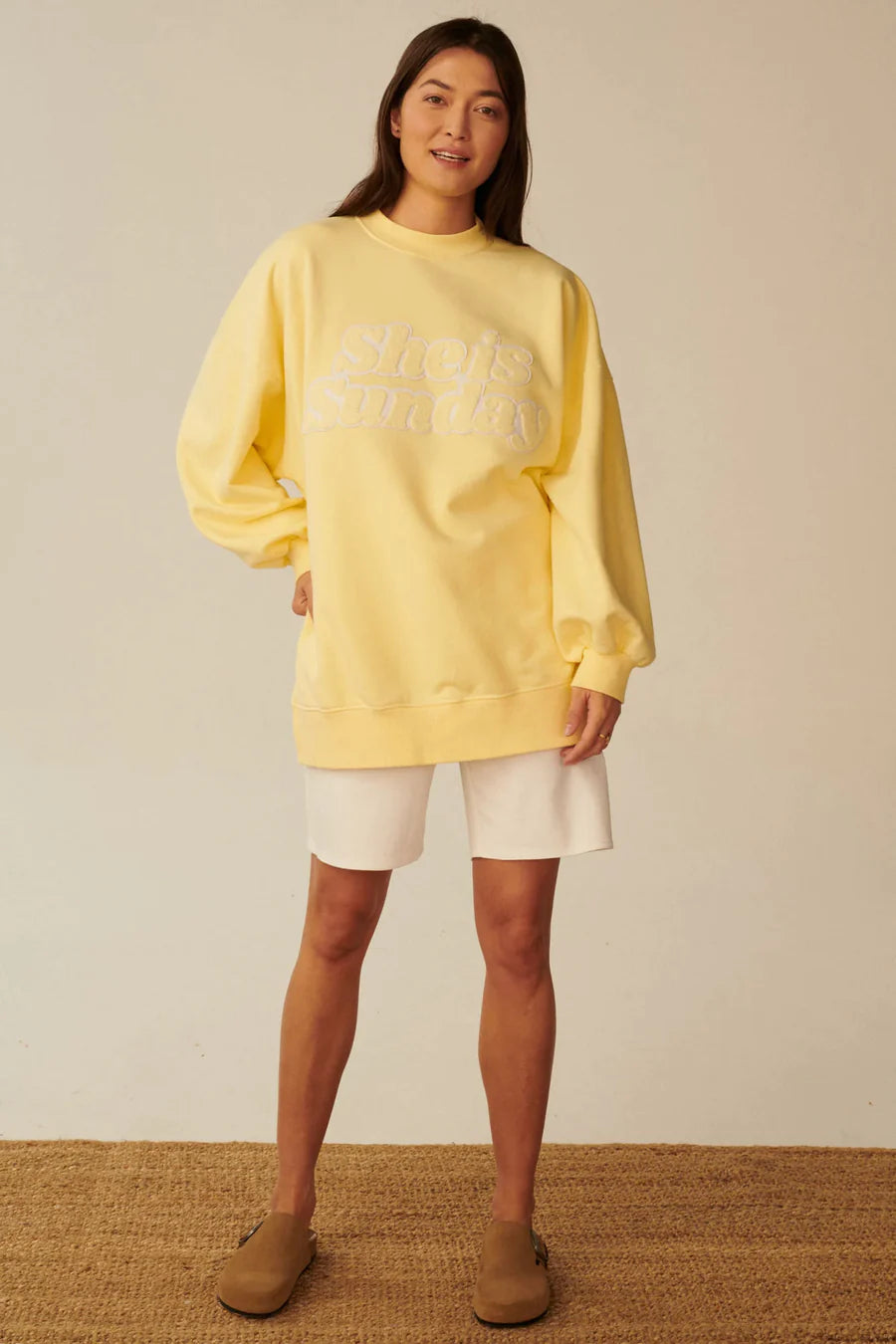 Les Goodies - Dolce Vita Yellow Sweatshirt