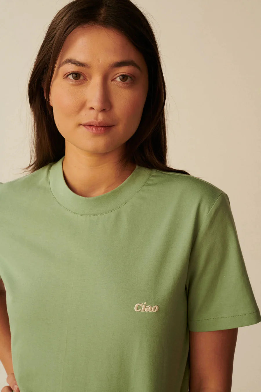 Les Goodies - She Is Sunday Ciao Tee Embroidery