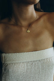 OPLOTKA MINI SHELL GOLD Necklace