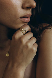OPLOTKA GLIMPSE GOLD ring