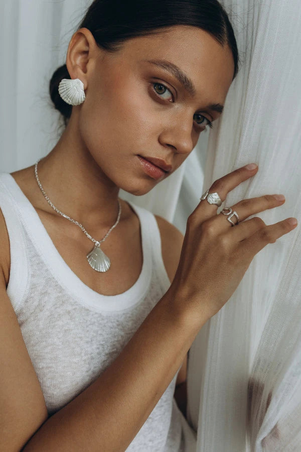 OPLOTKA GLIMPSE SILVER ring