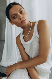 OPLOTKA COCONUT SILVER Necklace