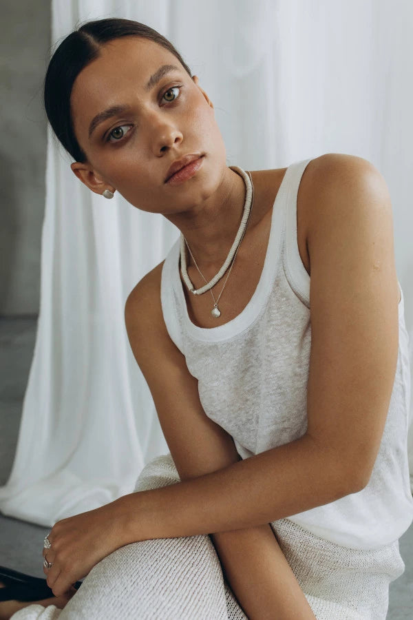 OPLOTKA COCONUT SILVER Necklace