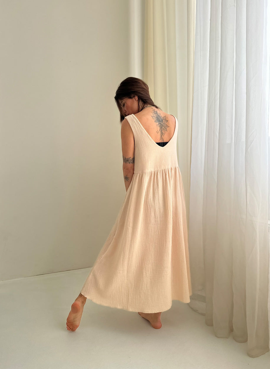 SHATTY - Muslin Dress - Mira Dress