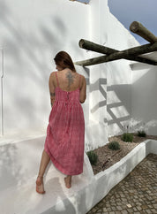 SHATTY - Muslin Dress - Iza Vichy Dress