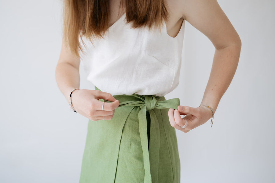 Gust Linen - Linen Wrap Skirt