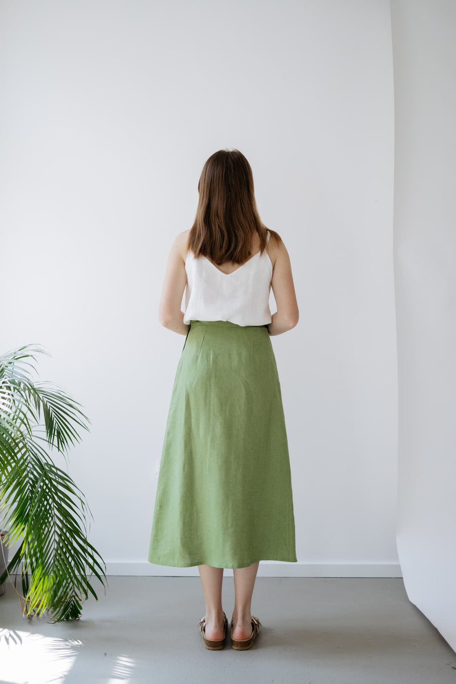 Gust Linen - Linen Wrap Skirt