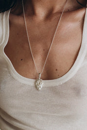 OPLOTKA STRAWBERRY SILVER Necklace