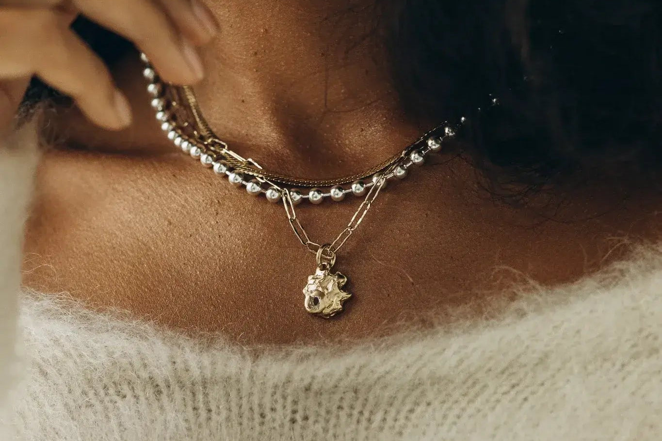 OPLOTKA LIBERTY GOLD Necklace