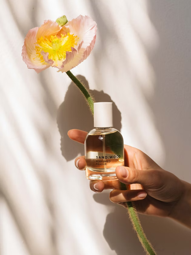 Parfémovaný pražský parfém – písek:dřevo