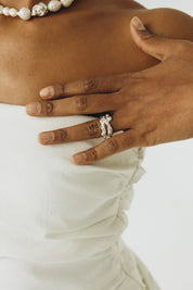 OPLOTKA KNOT SILVER ring