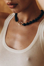 OPLOTKA SMOKY GOLD Necklace