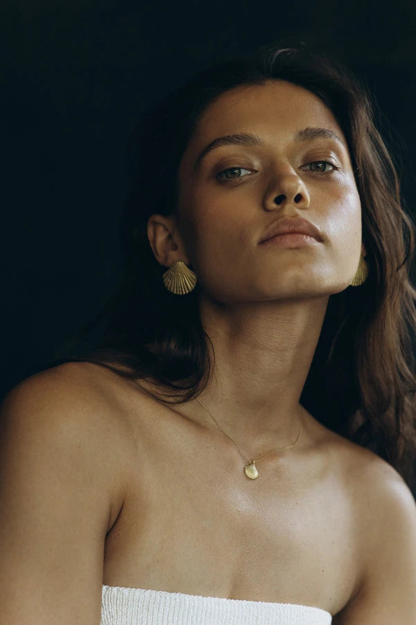 OPLOTKA MINI SHELL GOLD Necklace