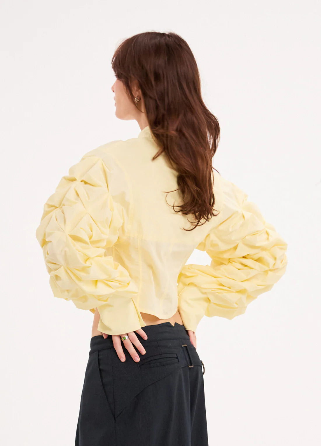 By Marta Studios - Claudya Corset Blouse with Cuffs